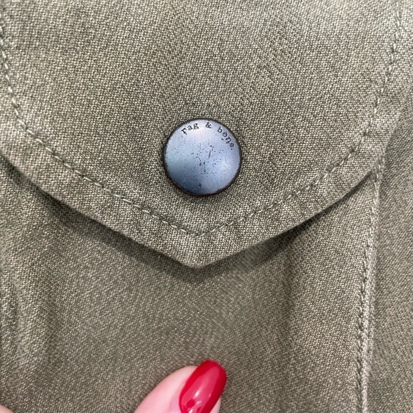 EUC Rag &‎ Bone  Utility Jacket - Size 6 - Picture 4 of 7